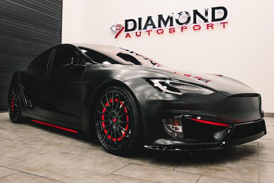 Tesla Model S by Diamond Autosport on Forgiato Wheels (TEC 2.3-R) '2019
